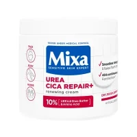 Крем Mixa (Мікса) Urea Cica Repair+ відновлюючий з сечовиною для сухої та огрубілої шкіри для обличчя, тіла та рук 400мл
