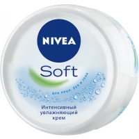 Крем Nivea (Нівея) Soft інтенсивно зволожуючий для обличчя, рук і тіла з олією жожоба і вітаміном Е 200 мл