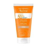 Крем солнцезащитный Avene (Авен) Sun Sensitive тонирующий, защитный для сухой и чувствительной кожи SPF50 50 мл
