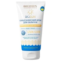 Крем сонцезахисний Bioton (Біотон) BioSun водостійкий SPF60 50мл