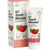 Крем стоматологический GC Tooth Mousse (Тус Мусс) для восстановления эмали зубов со вкусом клубники 35мл