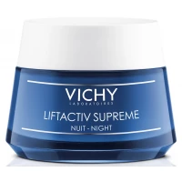 Крем Vichy (Виши) Liftactiv Night Supreme ночной длительного действия против морщин для повышения упругости кожи 50 мл