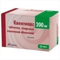 КВЕНТІАКС таблетки по 200мг №30