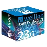 Ланцети безпечні Wellion (Велліон) 23G 2,2мм №25