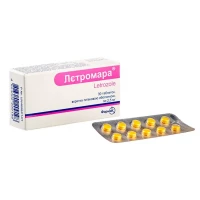 ЛЄТРОМАРА таблетки вкриті плівковою оболонкою по 2,5 мг №30
