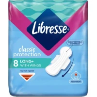 Прокладки гігієнічні Libresse (Лібрес) Classic Ultra Soft Super №8