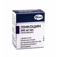 ЛІНКОЦИН розчин для ін'єкцій по 300мг/мл по 2мл №1