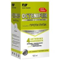Лосьон Elfa Pharm (Эльфа Фарм) Octenifur Silver Intensive против перхоти 100мл