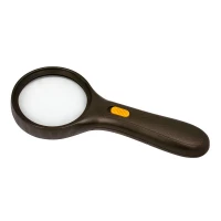 Лупа ручна з LED підсв. 2,5х збільшення (d 75mm) RD-9986B