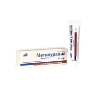 МЕТИЛУРАЦИЛ мазь 10% по 15г у тубі