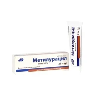 МЕТИЛУРАЦИЛ мазь 10% по 25г у тубі