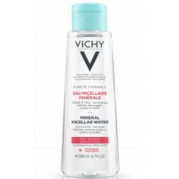Міцелярна вода Vichy (Віши) Purete Thermale Mineral Micellar Water Sensitive Skin для чутливої шкіри обличчя і очей 200 мл