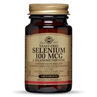 Мінерали Solgar (Солгар) Selenium від передчасного старіння 100 мг №100