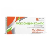 МОКСОНІДИН Ксантіс таблетки по 0,3мг №30