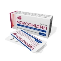 МОКСОНІДИН таблетки по 0,4мг №30