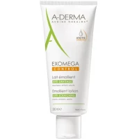 Молочко A-Derma (А-Дерма) Exomega Control lotion пом'якшуюче для сухої шкіри обличчя та тіла 200 мл