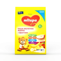 Молочна каша Milupa (Мілупа) Манна з фруктами 210 г