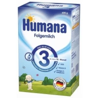 Молочная сухая смесь Нumana (Хумана) 3 с пребиотиками галактоолигосахаридами 600 г