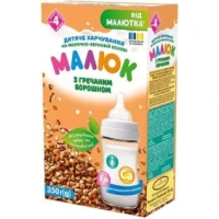 Детское питание Малыш на молочно-зерновой основе с гречневой мукой для детей с 4 мес. 350г