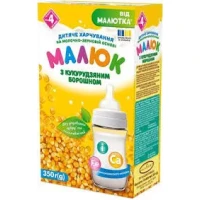 Детское питание Малыш на молочно-зерновой основе с кукурузной мукой для детей с 4 мес. 350г