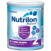 Молочна суміш Nutrilon (Нутрілон) 2 для чутливих малюків 400 г