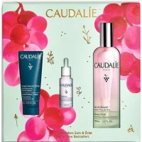 Набір Caudalie (Кодалі) Beauty Elixir: Еліксир-вода для краси обличчя 100мл + Детокс-маска 15мл + Сироватка Vinoperfect для корекції кольору обличчя 10мл (46663)
