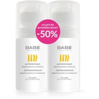 Набір дезодорантів кулькових BABE (БАБЕ) Laboratorios Захист і комфорт 24 години 2х50мл