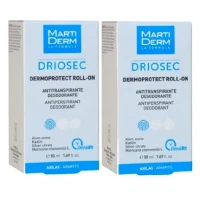 Набір кулькових дезодорантів-антиперспірантів MartiDerm (Марті Дерм) Driosec Dermaprotect 2х50мл