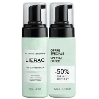 Набор Lierac (Лиерак) Duo мусс для лица очищающий 2*150мл