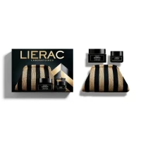 Набір Lierac (Лієрак) Premium: Крем шовковистий 50мл + Крем для контуру очей 20мл + Косметичка