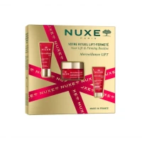 Набір Nuxe (Нюкс) Merveillance Lift: Крем пудровий ефект 50мл + Крем для контуру очей 15мл + Крем нічний 15мл