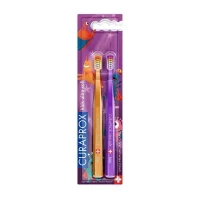 Набір зубних щіток Curaprox (Курапрокс) CSkids 2 Duo Superheroes ультрам’які №2