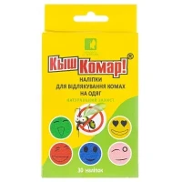 Наліпки-репелент Киш-Комар №30