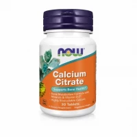 Вітаміни NOW (НАУ) Calcium Citrate Мінерали для зміцнення кісток таблетки №30