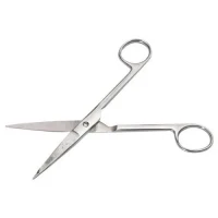 Ножиці медичні з двома гострими кінцями, прямі 17,0см (Н-6-2)