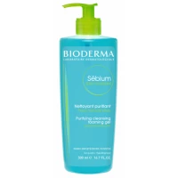 Гель Bioderma (Биодерма) Sebium Gel Moussant очищающий для комбинированной и жирной кожи 500 мл