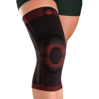 Ортез на колінний суглоб з гнучкими шарнірами Orliman Rodisil 9104 р.4 чорний