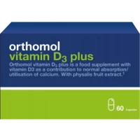 Вітаміни Orthomol (Ортомол) Вітамін D3 Plus капсули №60