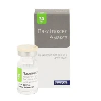 ПАКЛІТАКСЕЛ Амакса концентрат для інфузій по 6мг/мл по 5мл