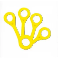 Пальчиковий тренажер OrtoSport OS-014 екстензор жовтий, легкий