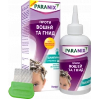 Шампунь Paranix (Параникс) противопедикулезный 200 мл + расческа