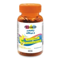 PEDIAKID (Педиакид) Gommes Omega 3 Медвежонок пастилки №60