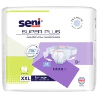 Подгузники для взрослых Seni (Сени) Super Plus дышащие р.XXL 63-83кг №10