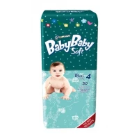 Підгузники BabyBaby (Бебі Бебі) Soft Premium Maxi (7-18кг) р.4 №50