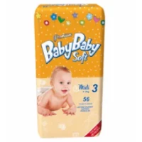 Підгузники BabyBaby (Бебі Бебі) Soft Premium Ultra Dry Mini (3-6кг)р. 2 №56