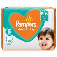 Підгузники дитячі Pampers (Памперс) Sleep & Play розмір 5, 11-16 кг, 42 штуки