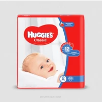 Підгузники Huggies (Хагіс) Classic (3-6 кг) р.2 №88