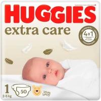 Підгузники Huggies (Хагіс) Extra Care р.1 (2-5кг) №50