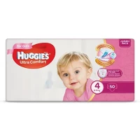 Підгузники Huggies (Хагіс) Ultra Comfort для дівчаток (8-14кг) р.4 №50
