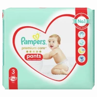 Підгузники-трусики дитячі Pampers (Памперс) Premium Care Pants розмір 3, 6-11 кг, 28 штук